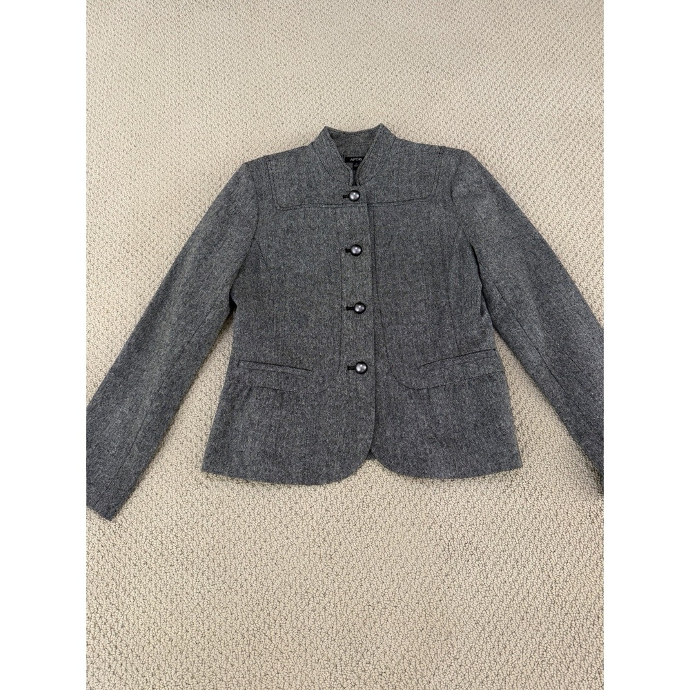 apt. 9 women wool blend blazer size 10 - Picture 3 of 11